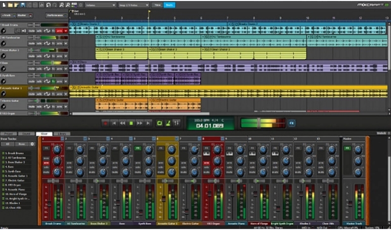 Mixcraft 8 Pro Studio(专业混音软件)-绘声音频，回声嘹亮！