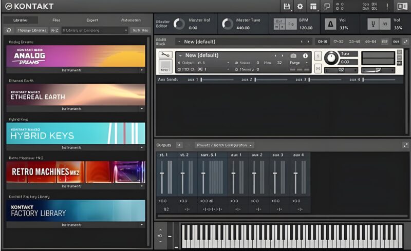 Kontakt 6.6.1便携版（Portable）-绘声音频，回声嘹亮！