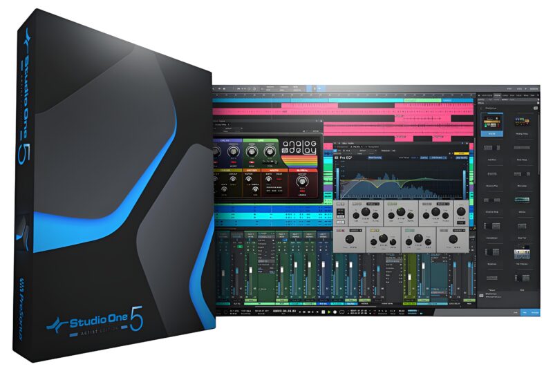 Studio One 5 WIN MAC 完整版音色库 37G-绘声音频，回声嘹亮！