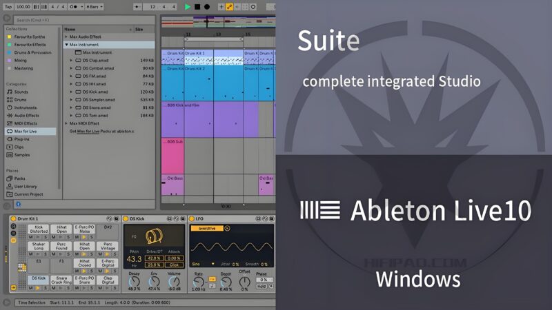 Ableton Live Suite v10.1.2.WIN x64 英文版-绘声音频，回声嘹亮！