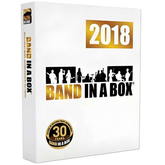 Band in a Box 2018 自动编曲软件-绘声音频,回声嘹亮!